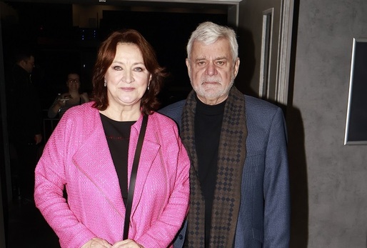 Petr Štěpánek s manželkou Zlatou Adamovskou. 