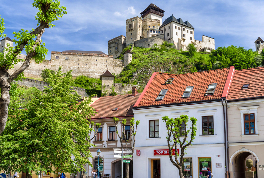 Trenčínský hrad.