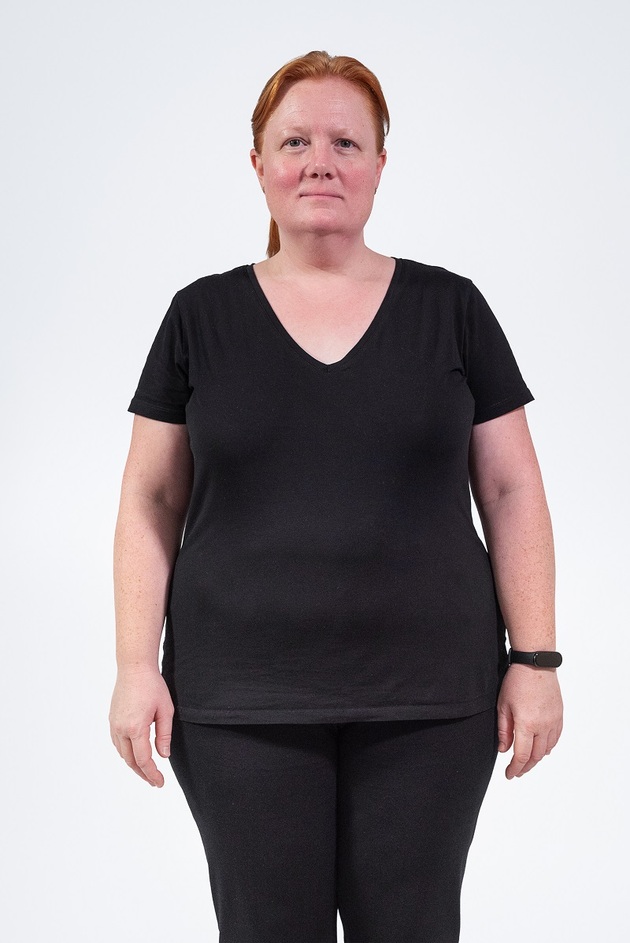 Paní Jana před proměnou...