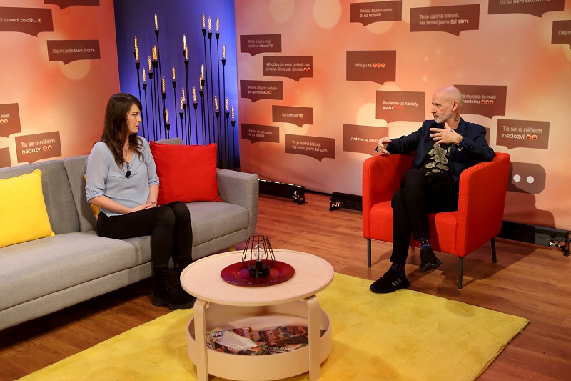 Musil moderuje oblíbené Nebezpečné vztahy, ale i spoustu akcí.