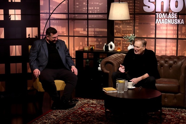 Jiří Štěpnička s Tomášem Magnuskem.