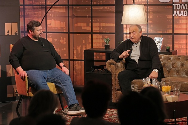 Ivan Vyskočil s Tomášem Magnuskem. 