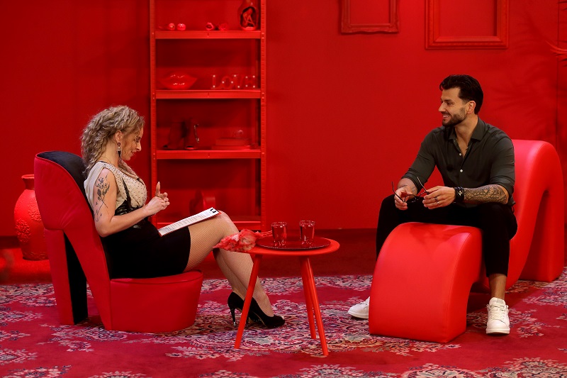 Sonia Edde s Davidem Kremeněm. 