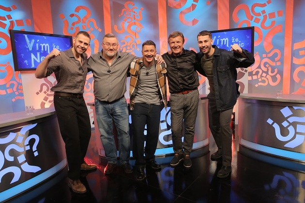 V soutěžním pořadu Vím, že nic nevím je vždy veselo. 