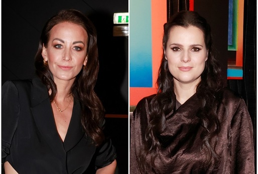 Agáta Hanychová a Ornella Koktová. 