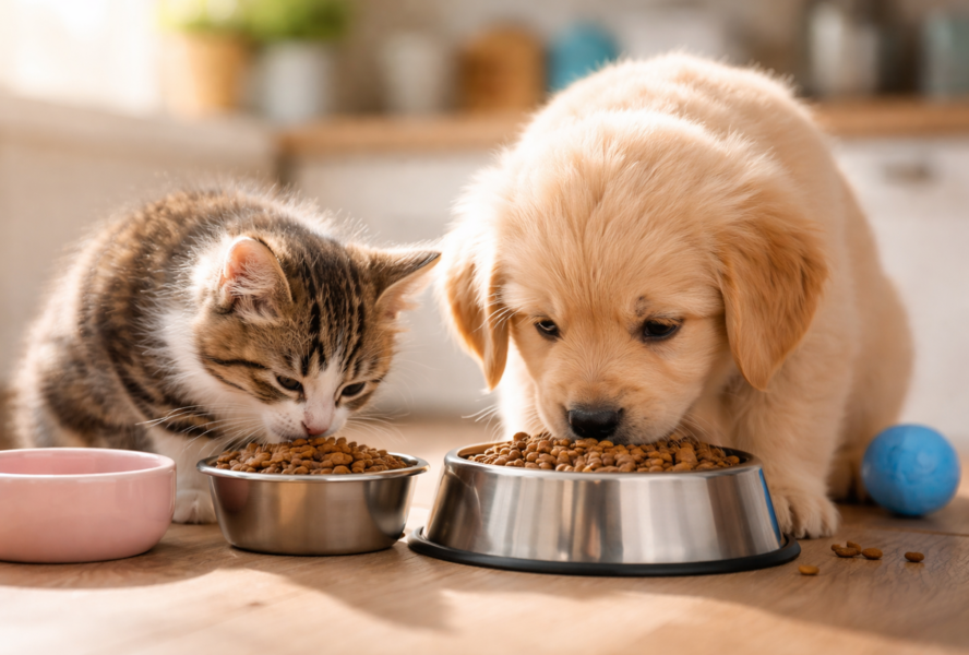 Deset nejčastějších mýtů o krmení psů a koček