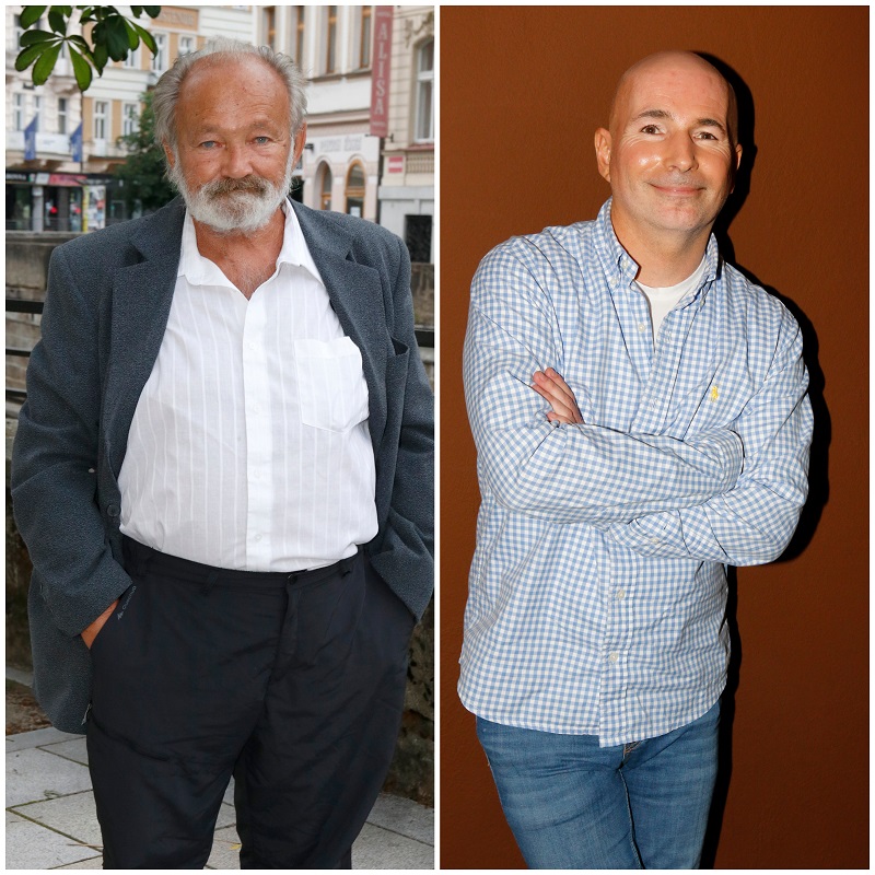 Za to, jak herci z rodu Hrušínských vypadají, vděčí Janu Koubovi, dědečkovi Jana a Rudolfa ml. z matčiny strany. Byl úspěšným podnikatelem a ve 20. letech nechal postavit vilu v pražských Nuslích, kde žije rodina dodnes. Celý Kouba, jak se říká, je Rudolf Hrušínský ml. i jeho syn Rudolf, kterého proslavil Discopříběh.