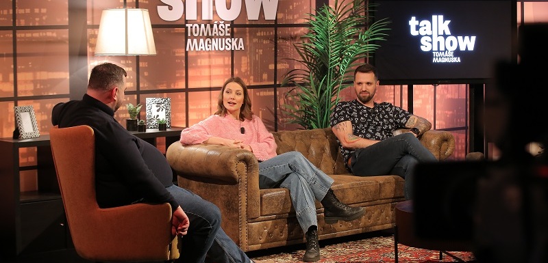 Další zajímavé hosty v Talkshow Tomáše Magnuska uvidíte na TV BARRANDOV opět středu večer.