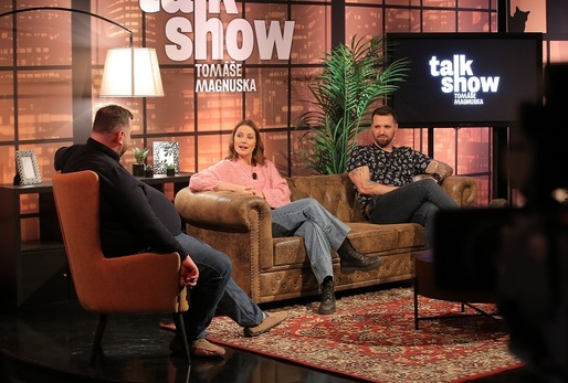 Další zajímavé hosty v Talkshow Tomáše Magnuska uvidíte na TV BARRANDOV opět středu večer.
