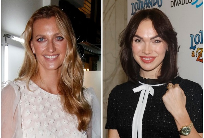 Dvojnásobné maminky Petra Kvitová a Kamila Nývltová.