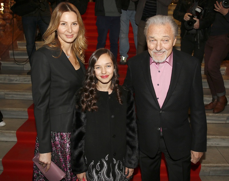 Ivana, Charlotte a Karel Gottovi. 
