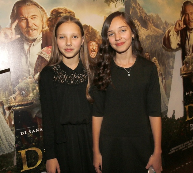 Nelly Sofie i Charlotte Ella svého tátu nezapřou. 