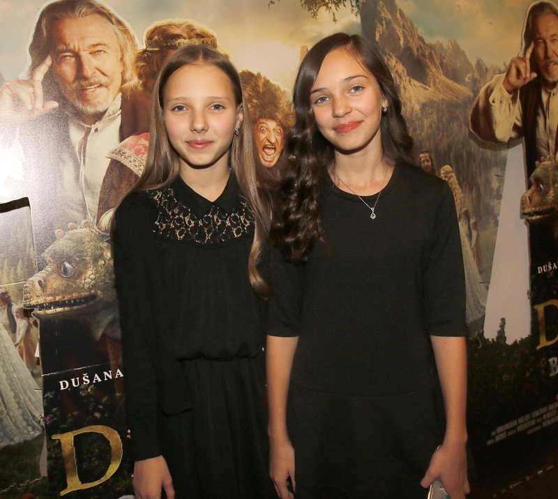 Nelly Sofie i Charlotte Ella svého tátu nezapřou. 