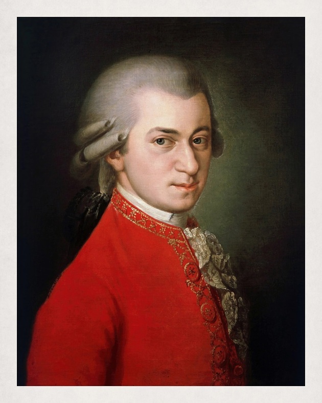 Wolfgang Amadeus Mozart.