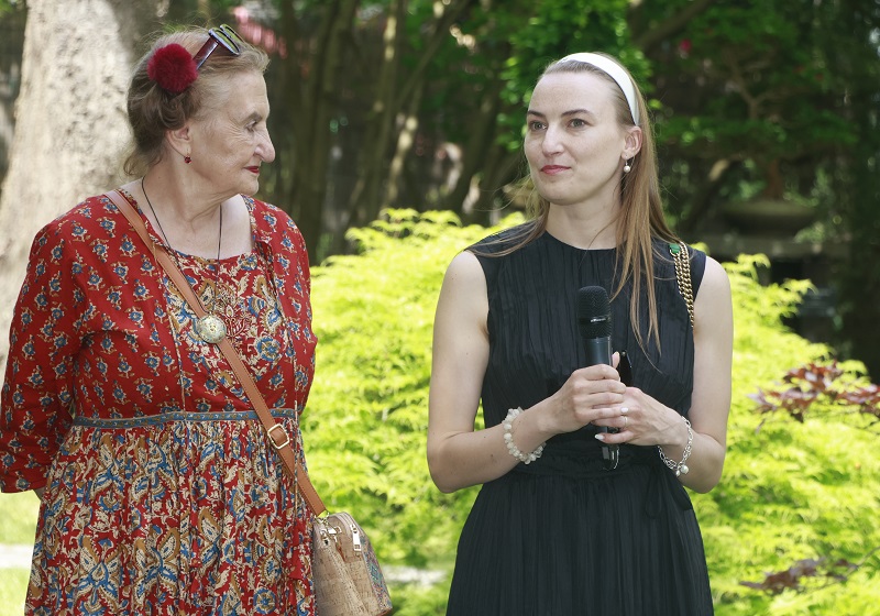 Eva Holubová s dcerou Karolínou.