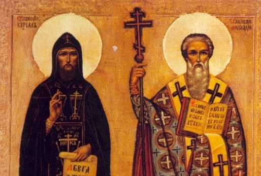 Cyril a Metoděj. 