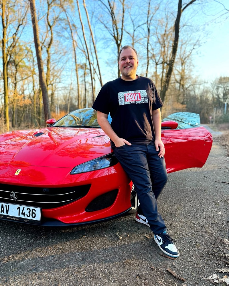 Jakub Steklý alias Stejk. 