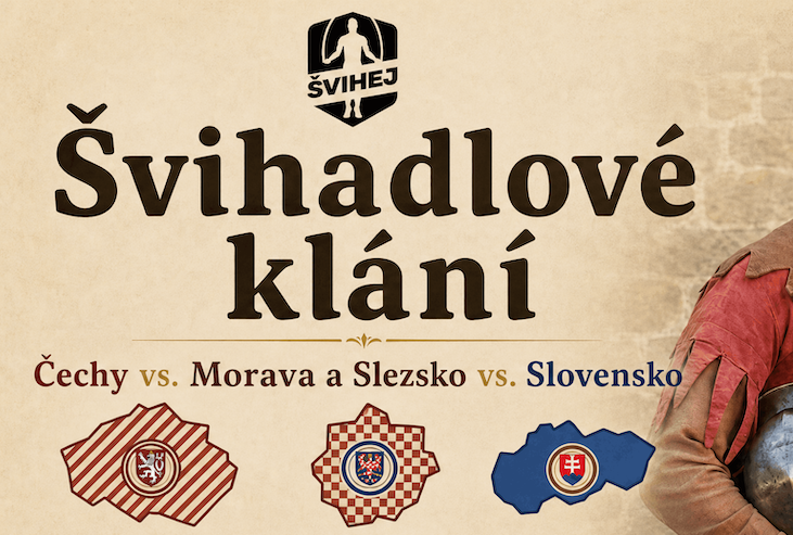 Čechy, Morava se Slezskem a Slovensko změří síly ve velkém švihadlovém klání