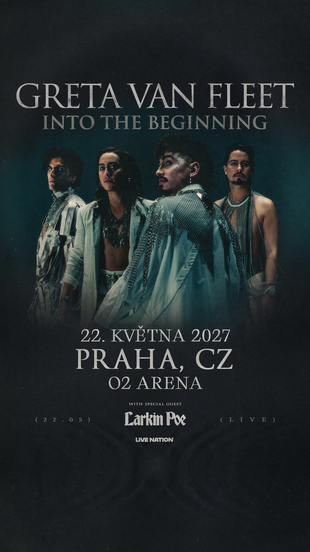 Greta Van Fleet poprvé vystoupí v Česku